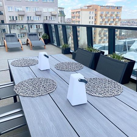 Hanza Tower Apartament Premium Plus Щецин Экстерьер фото