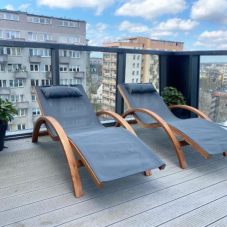 Hanza Tower Apartament Premium Plus Щецин Экстерьер фото