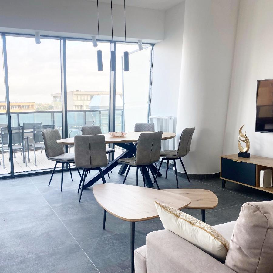 Hanza Tower Apartament Premium Plus Щецин Экстерьер фото