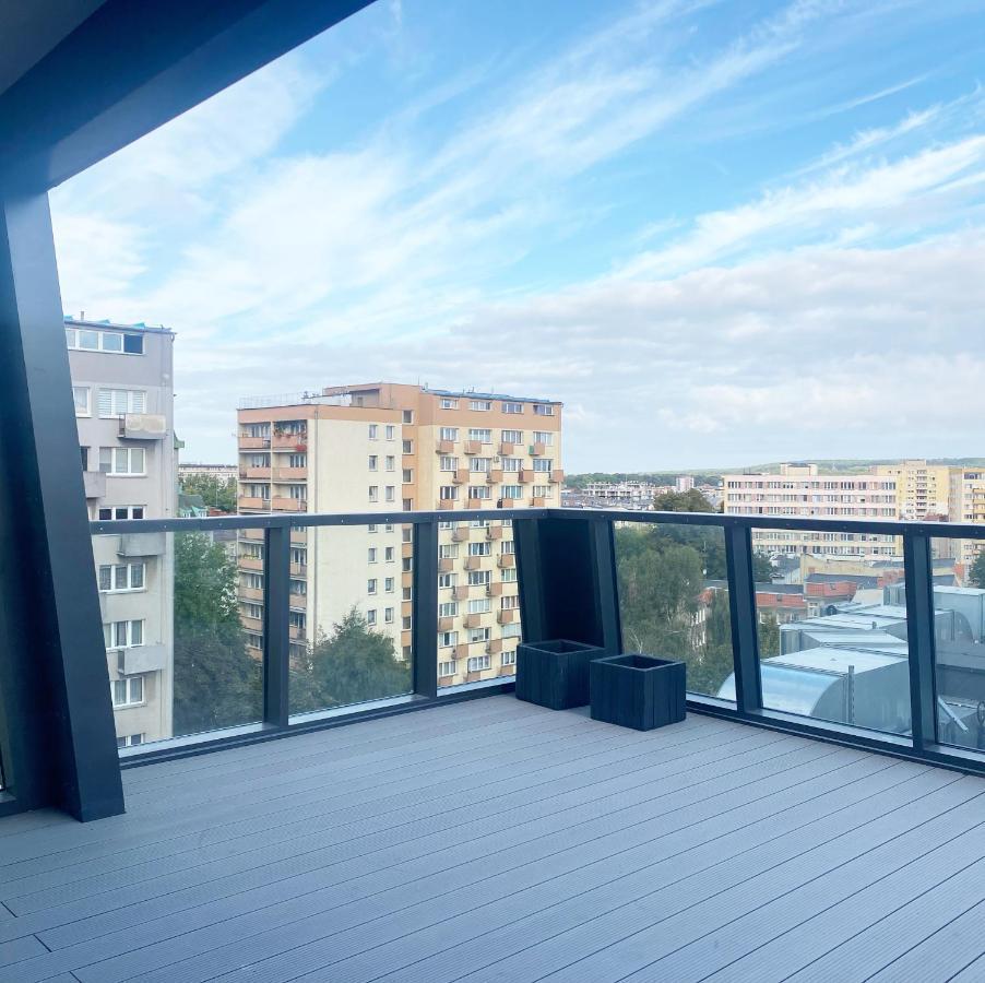 Hanza Tower Apartament Premium Plus Щецин Экстерьер фото