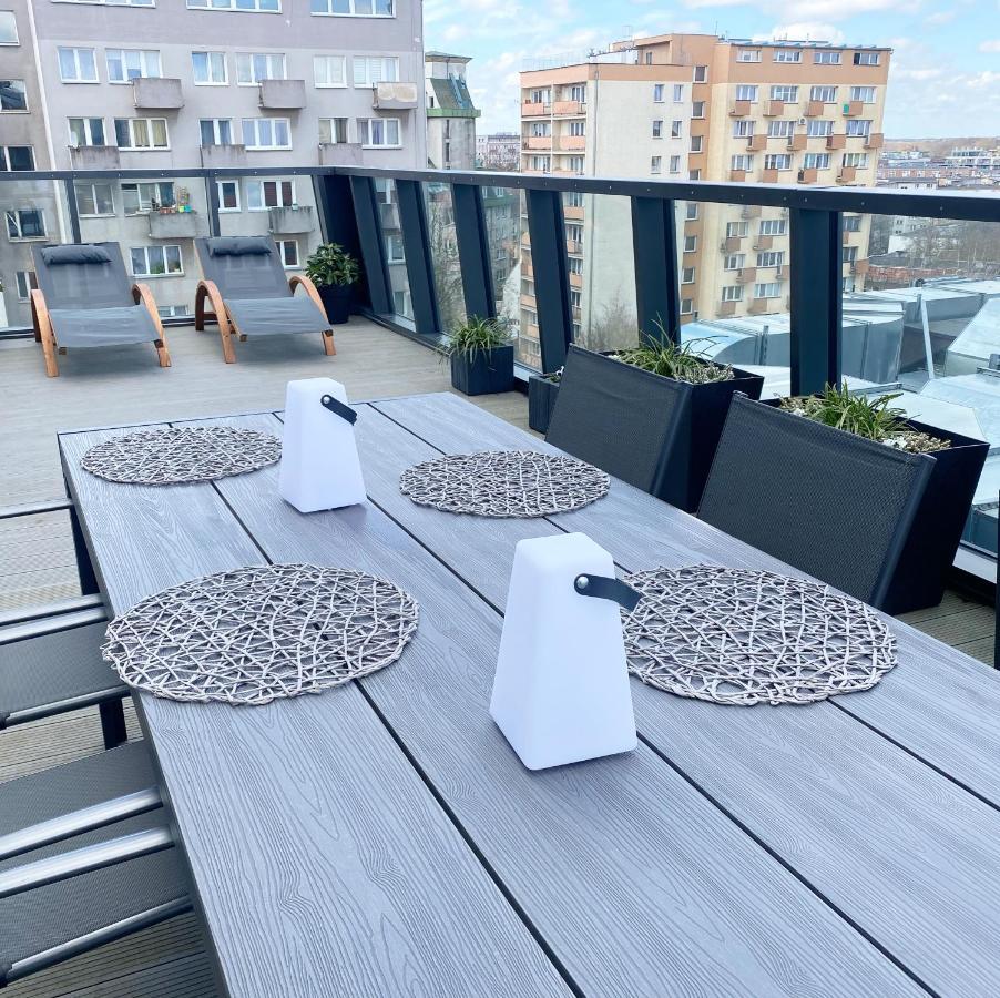 Hanza Tower Apartament Premium Plus Щецин Экстерьер фото